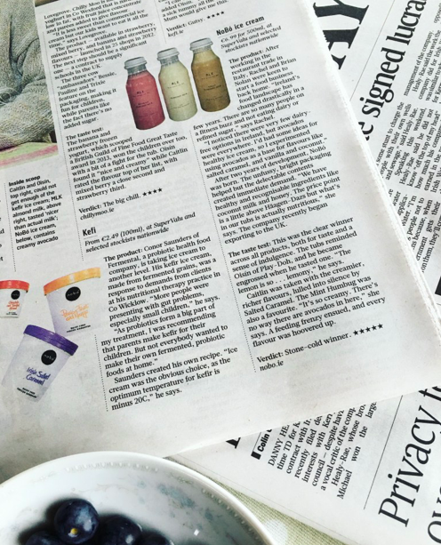 The Sunday Times – 5 Stars for Nobó