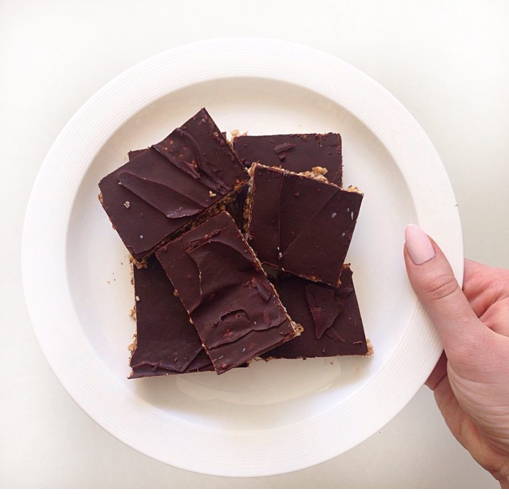 Vegan Quinoa Chocolate Squares