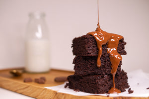 Chocolate Brownie with Hazelnut Chocolate Spread