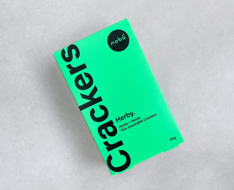 Herby Crackers | Thin Snackable Crackers