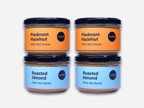 Nut Butter Bundle | 4 Jars | 100% Nuts