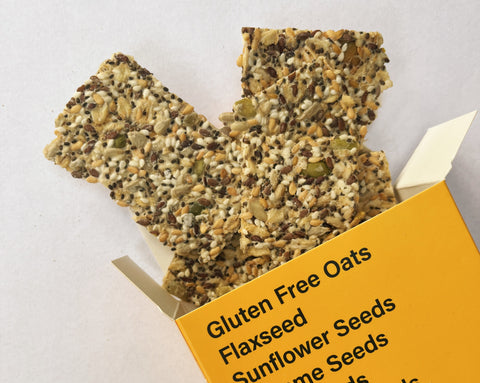 Seedy Crackers | Thin Snackable Crackers