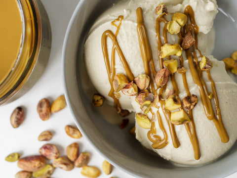 Roasted Pistachio Caramelly Spread